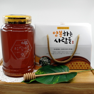 산딸기꿀 2400g (100%숙성생꿀)