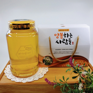 아카시아꿀 2400g (100%숙성생꿀)