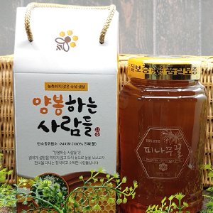 피나무꿀 2400g (100%숙성생꿀)