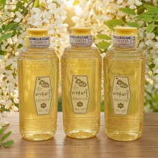 아카시아꿀 500g x 3병 (100%숙성생꿀) 25년 햇꿀